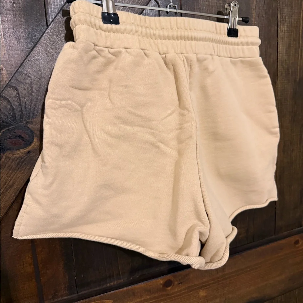 Tan Sweatshirt and Short set for Women - Picture 9 of 10
